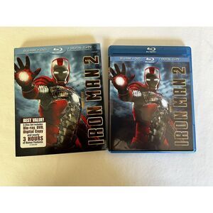 Iron Man‎ 2 Blu-Ray & DVD 2 Disc Set